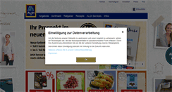 Desktop Screenshot of aldi-sued.de